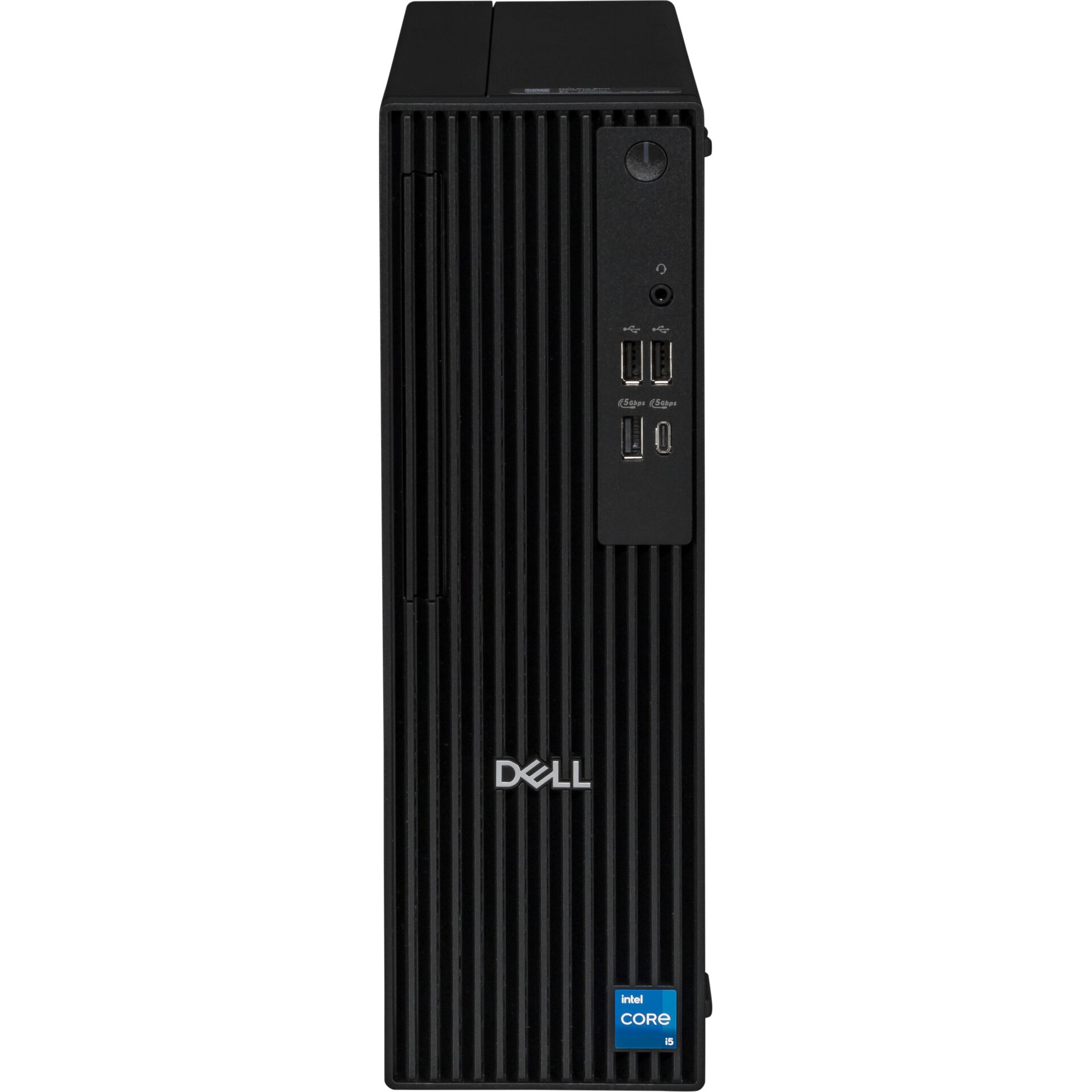 desktop, turm, schwarz, kompakt, Dell, Dell Desktop, Turm-PC, Intel Core i5, USB-Anschlüsse, schwarzer Gehäuse