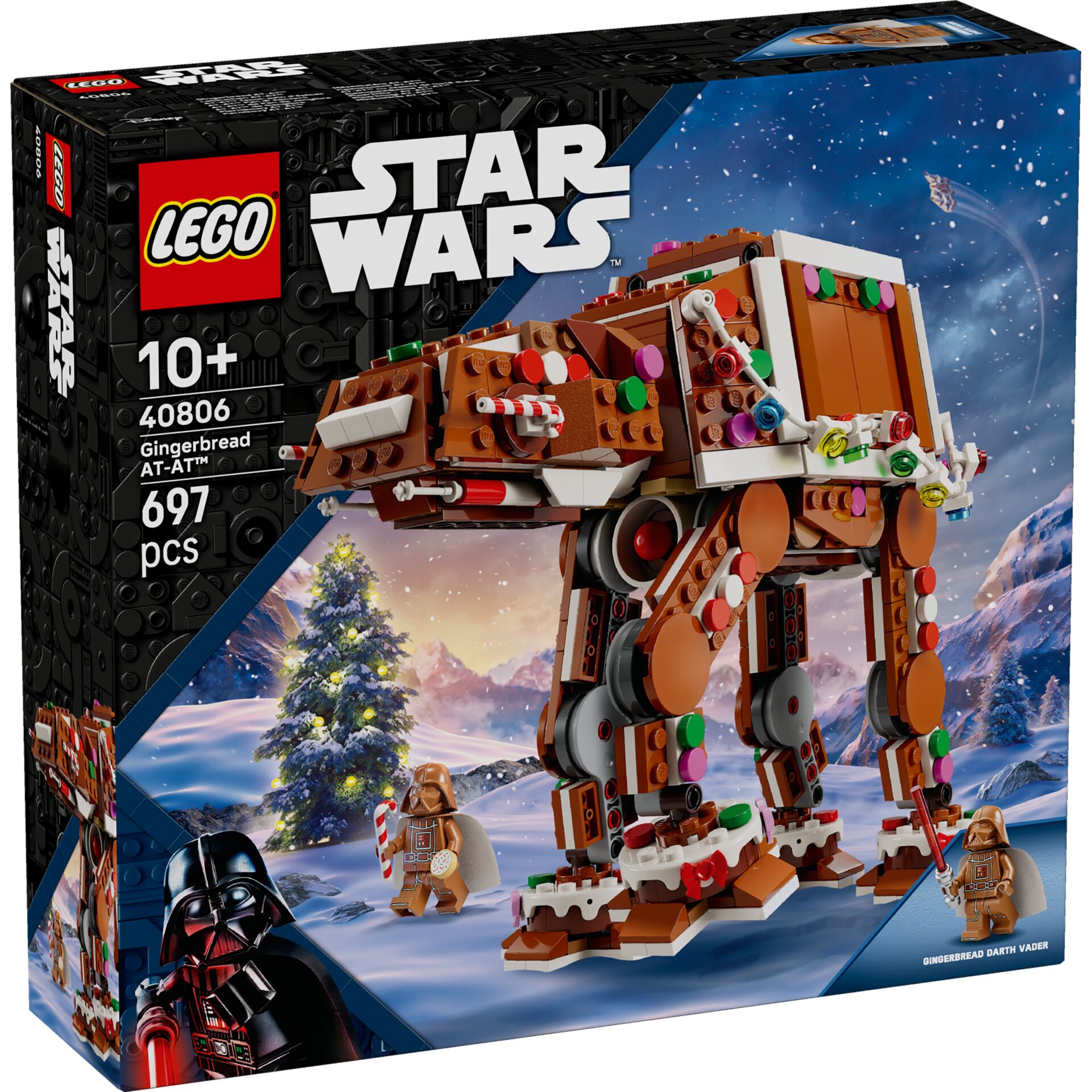 Lego, Star Wars, AT-AT, Gingerbread, 697 pcs