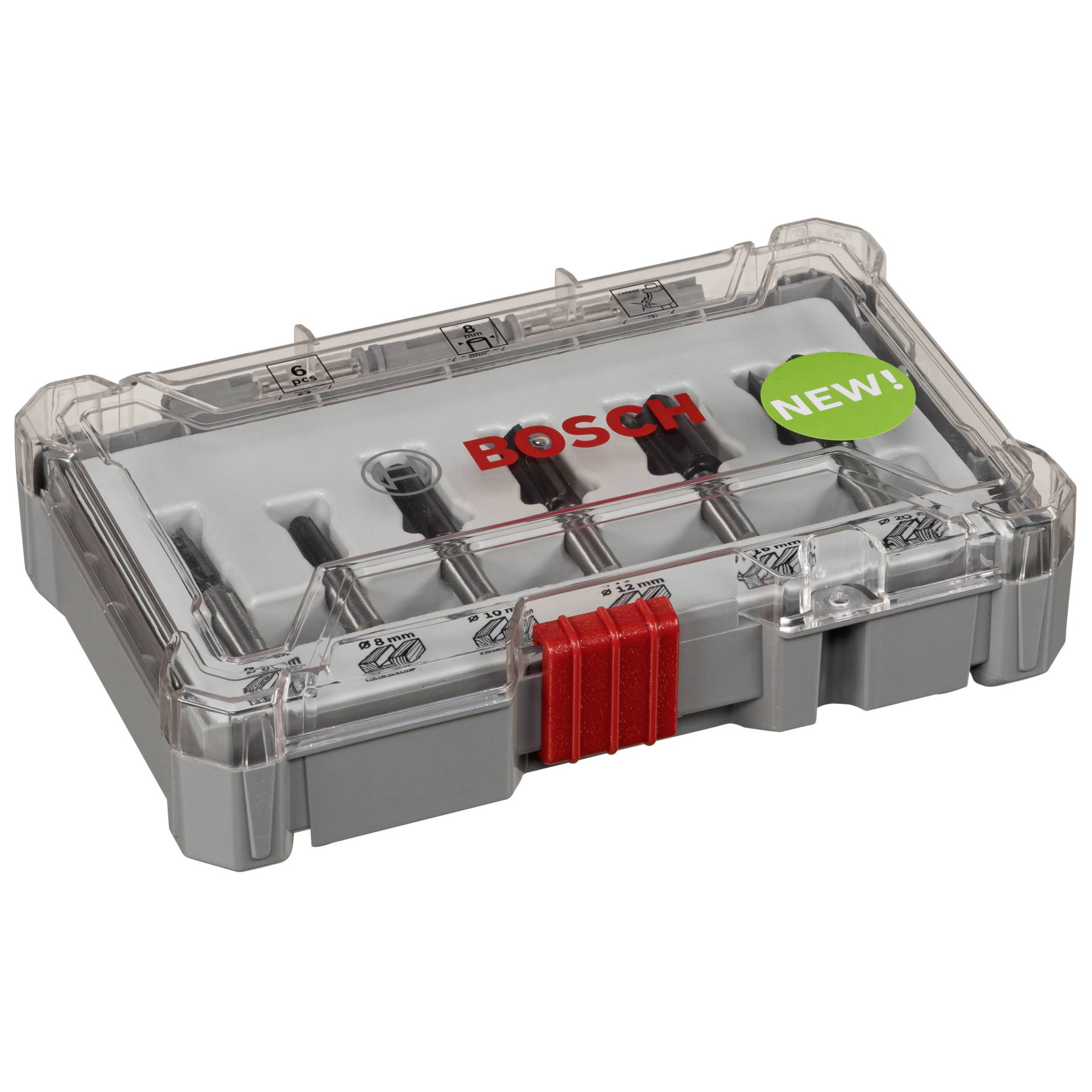 Bosch set frese 6 pz  frese verticali