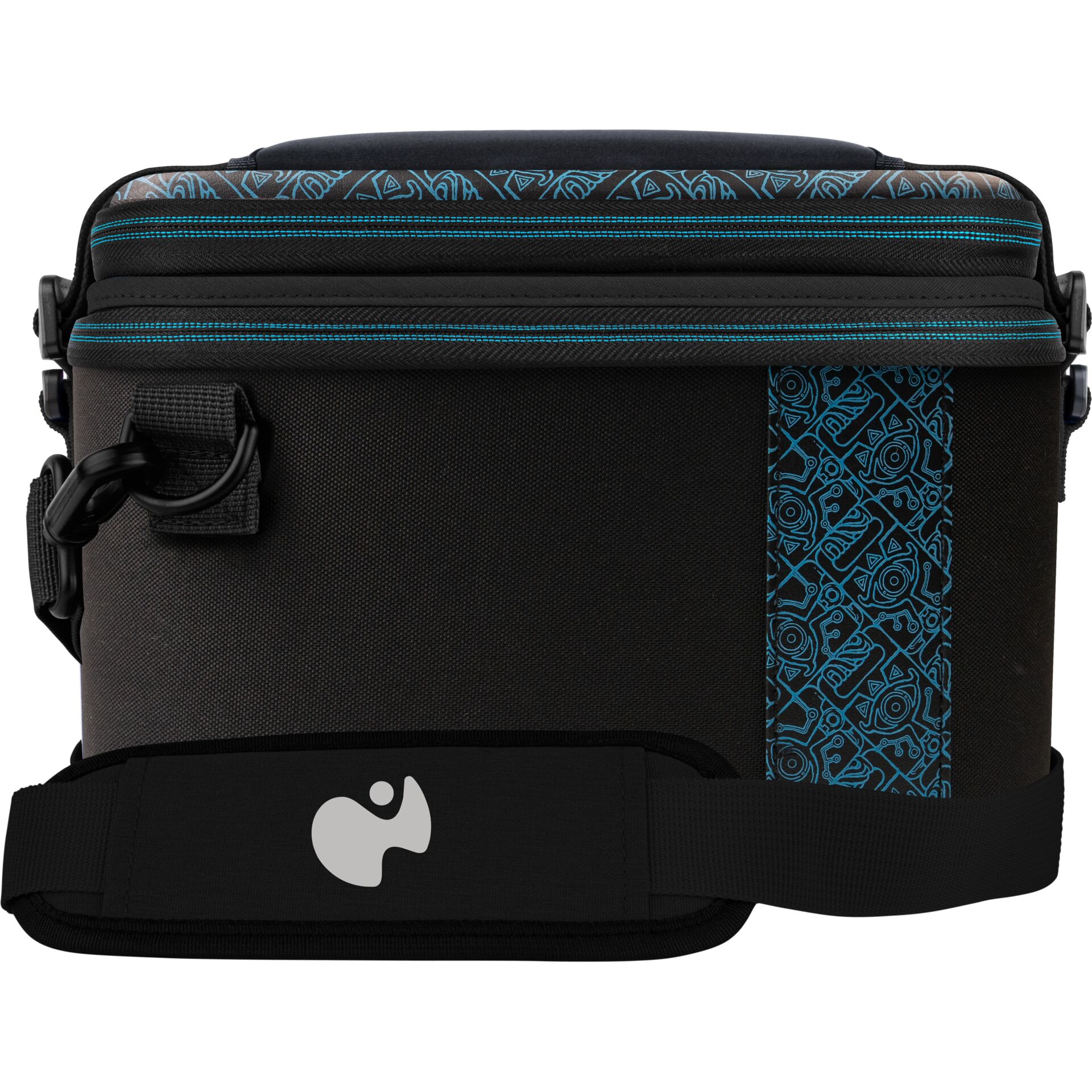 tasche, kamera-tasche, schwarz, gurt, reissverschluss