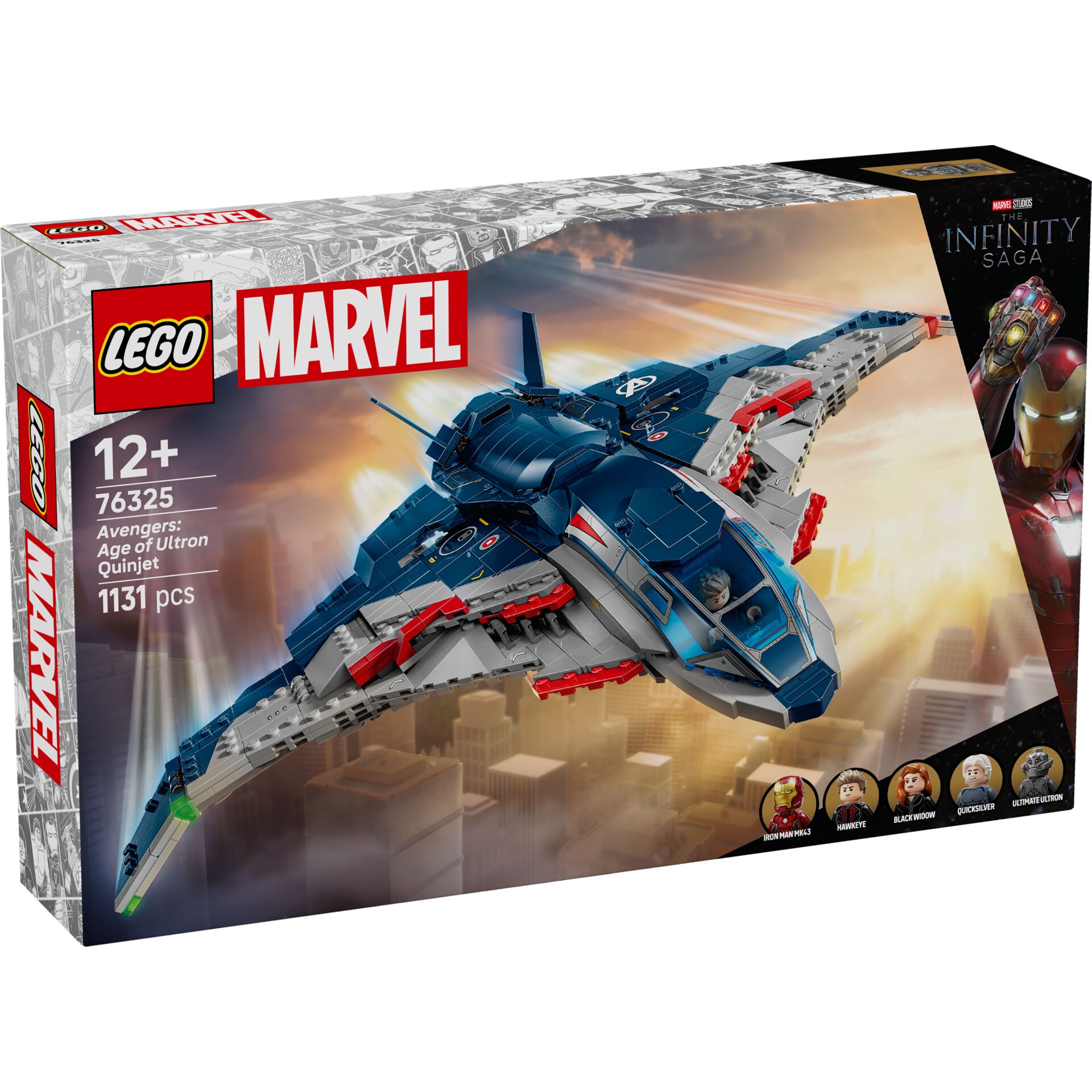 Lego, Marvel, Raumschiff, Flugzeug, Set 76325