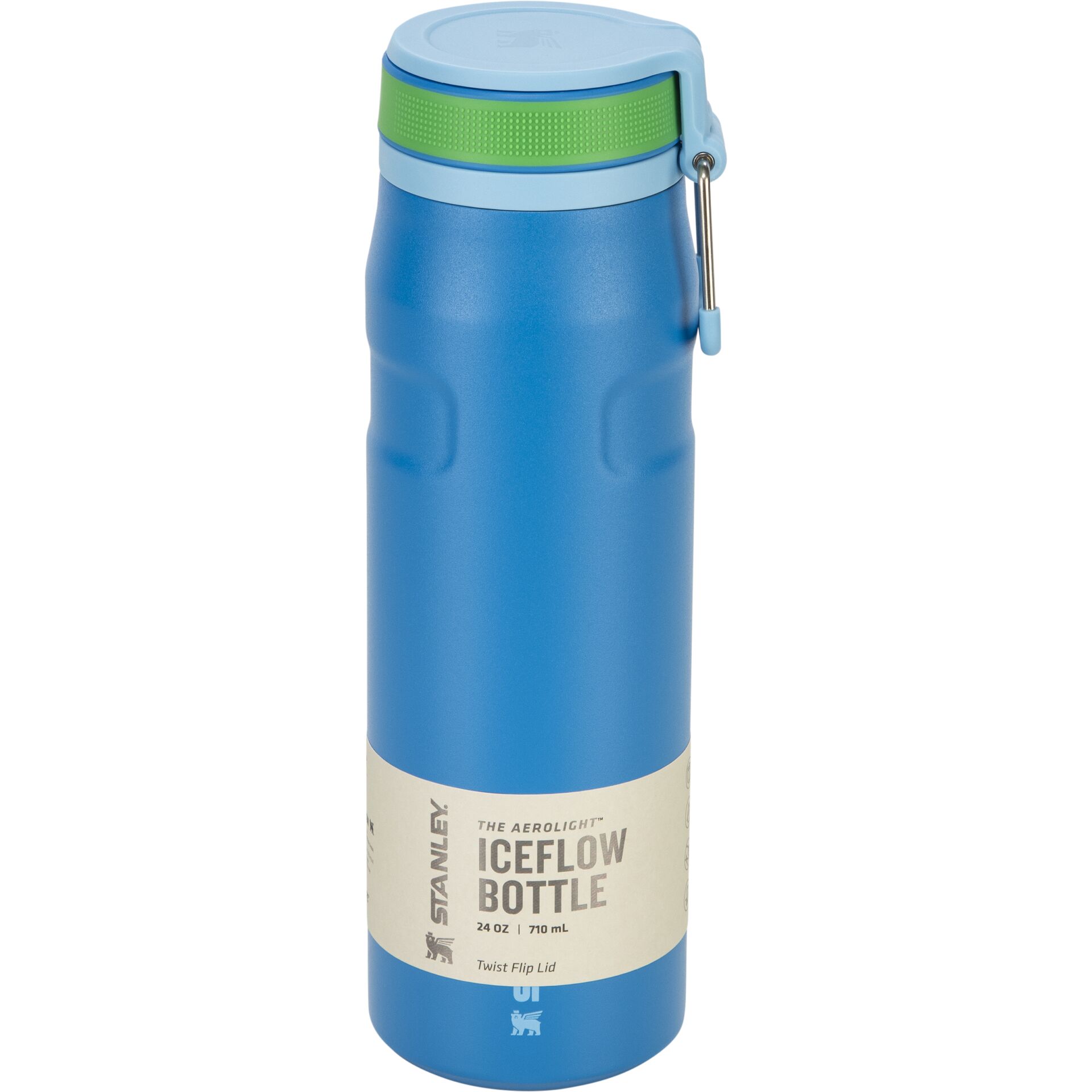 flasche, trinkflasche, stahl, grün, island?