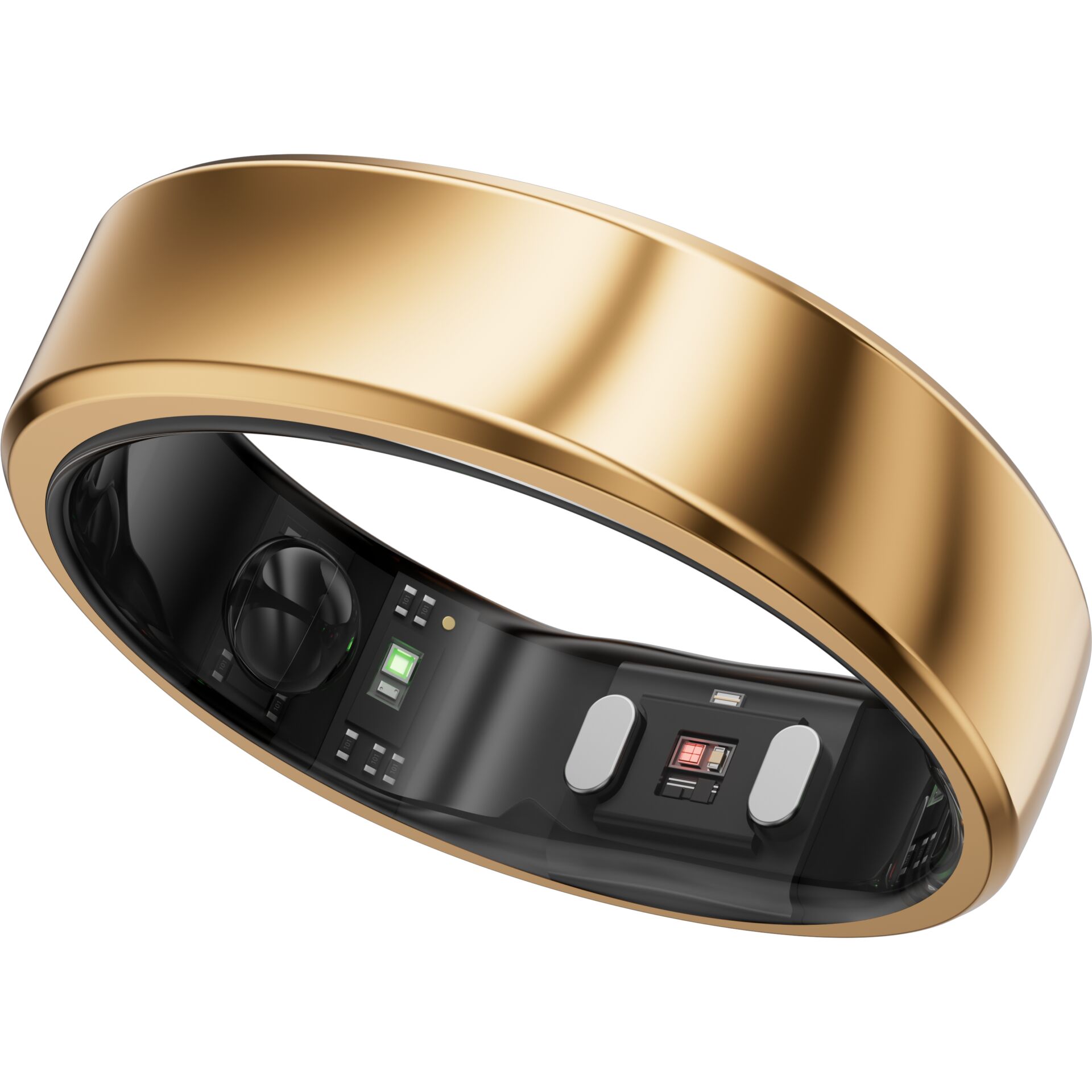 Zubehor, Schmuck, Ring, Zubehor, Schmuck, Ring, ring, gold, smart ring, metallic, electronics