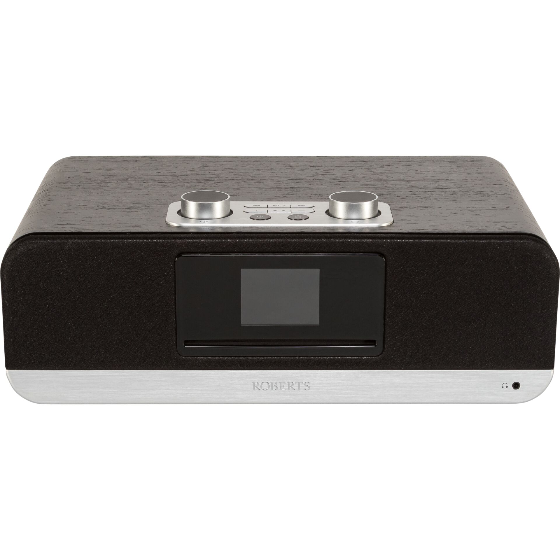Hifi-System, Kompaktlautsprecher, Hochwertiges Finish, Bluetooth/Touch-Display, Holzoptik