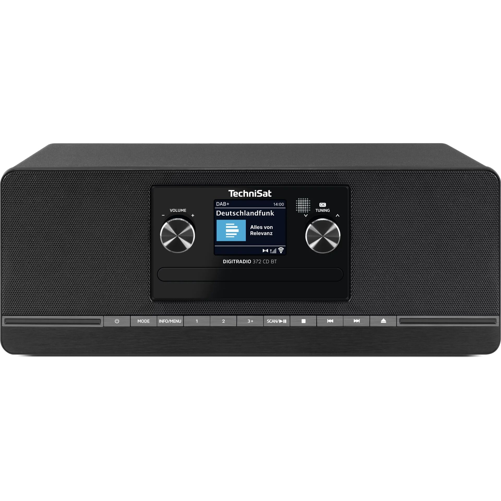 Radio, DAB+, Digitalradio, Schwarz, Kompaktanlage