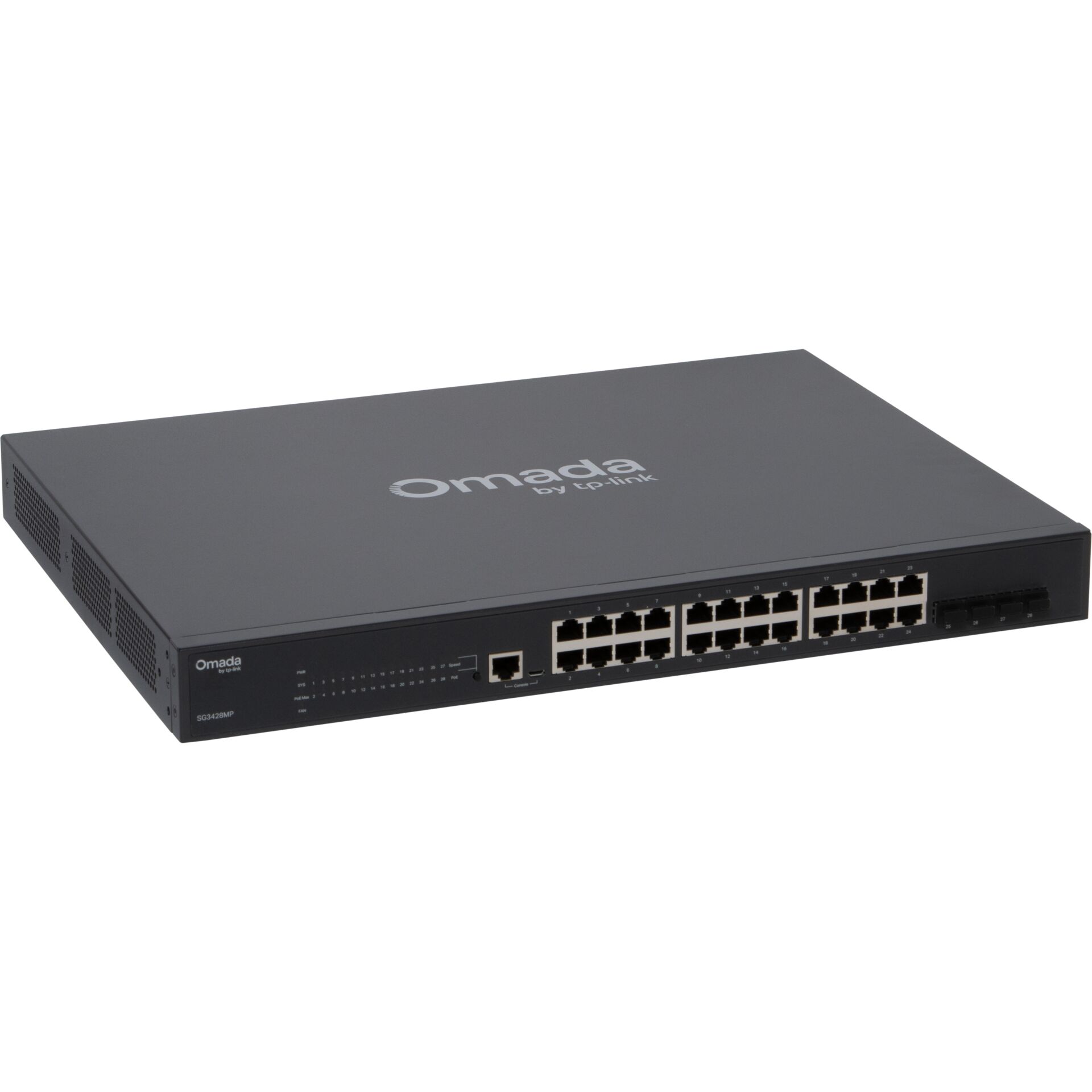 Netzwerk-Switch, 24-Port, RJ45, Managed, PoE