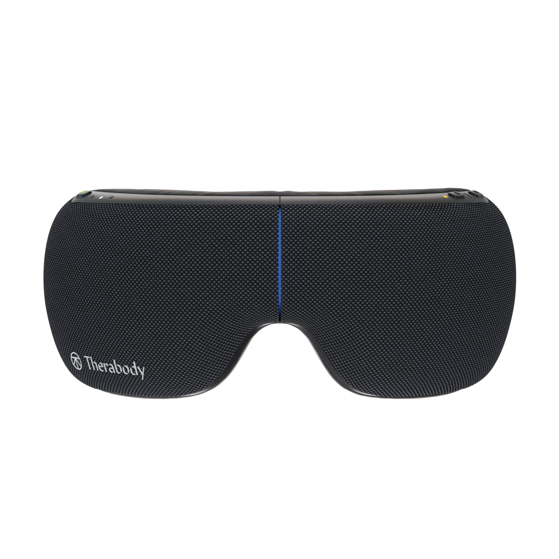 Schlafmaske, Schwarz, Mesh-Maserung, Therabody, Bequem