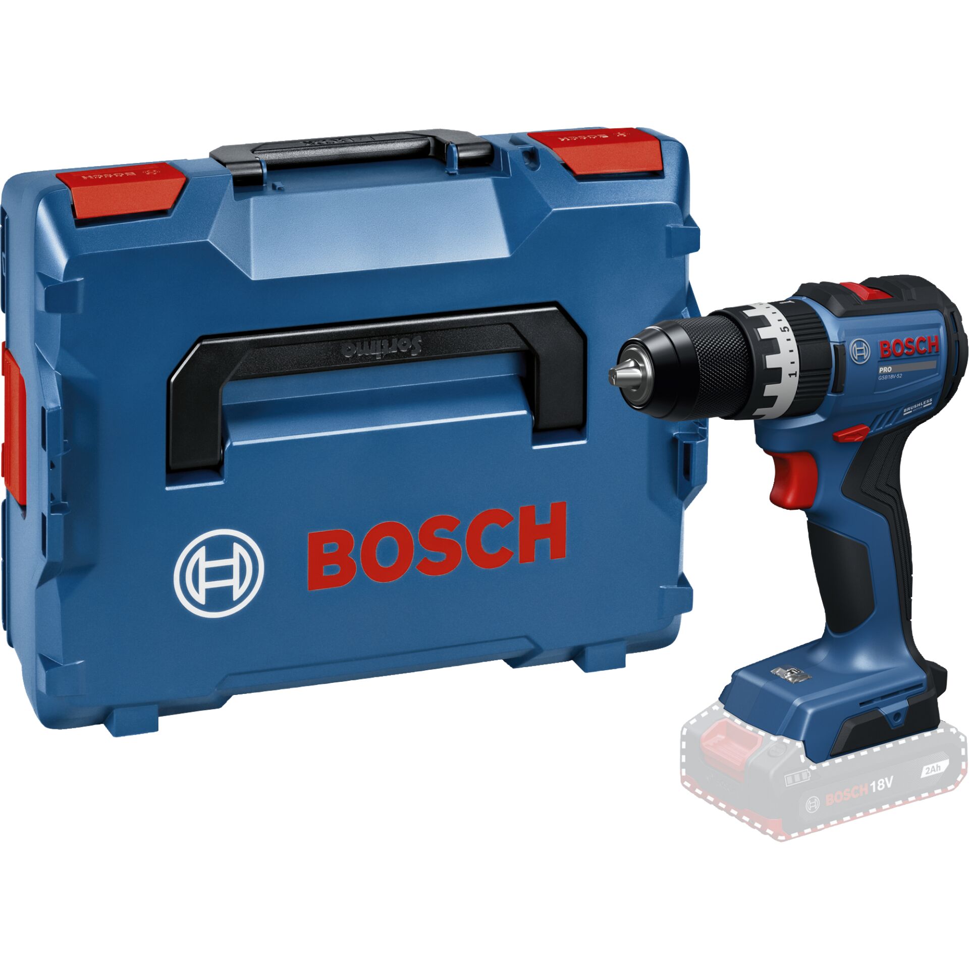 Akkuschrauber, Bohrmaschine, Bosch, Koffer, 18V