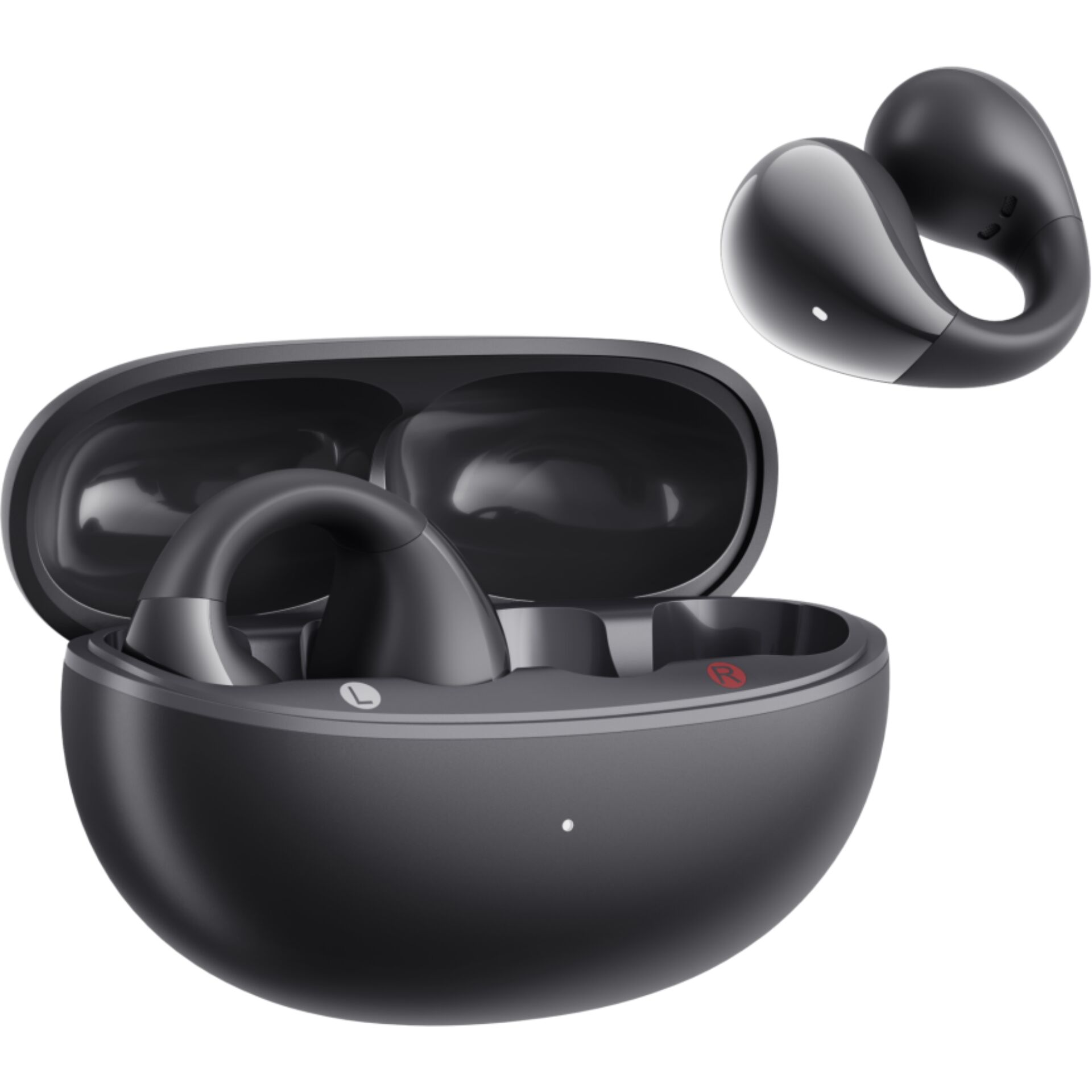 In-Ear-Kopfhörer, Kabellose Ohrhörer, Ladehülle, Schwarz, Bluetooth