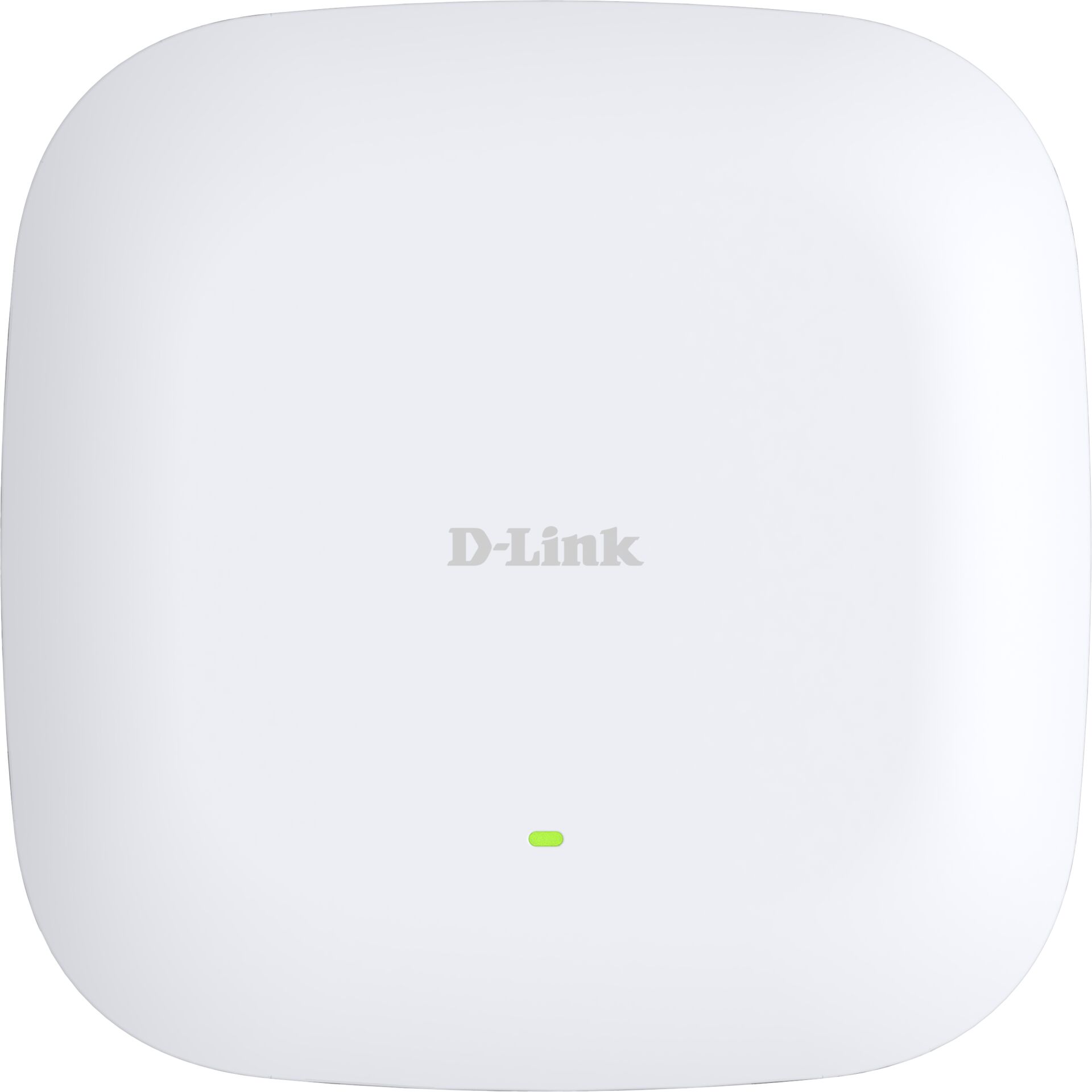 WLAN-Antenne, Access Point, weiß, runde Form, LED-Grundstatus