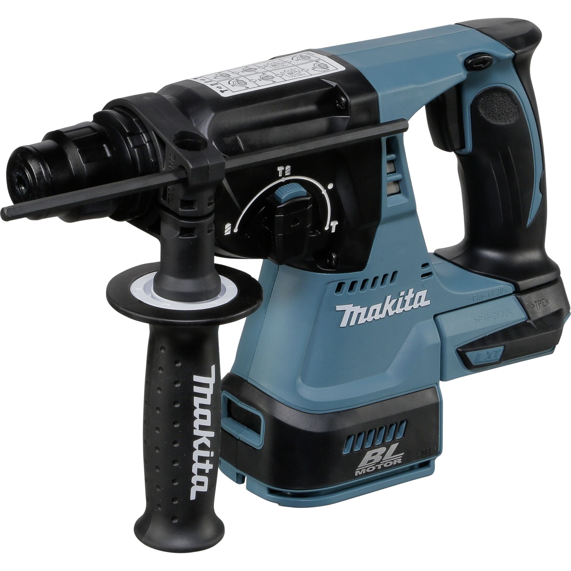 Akku-Bohrhammer, Stemmbohrer, Drehmomentregler, Lithiumionen-Akku, Makita-Tool