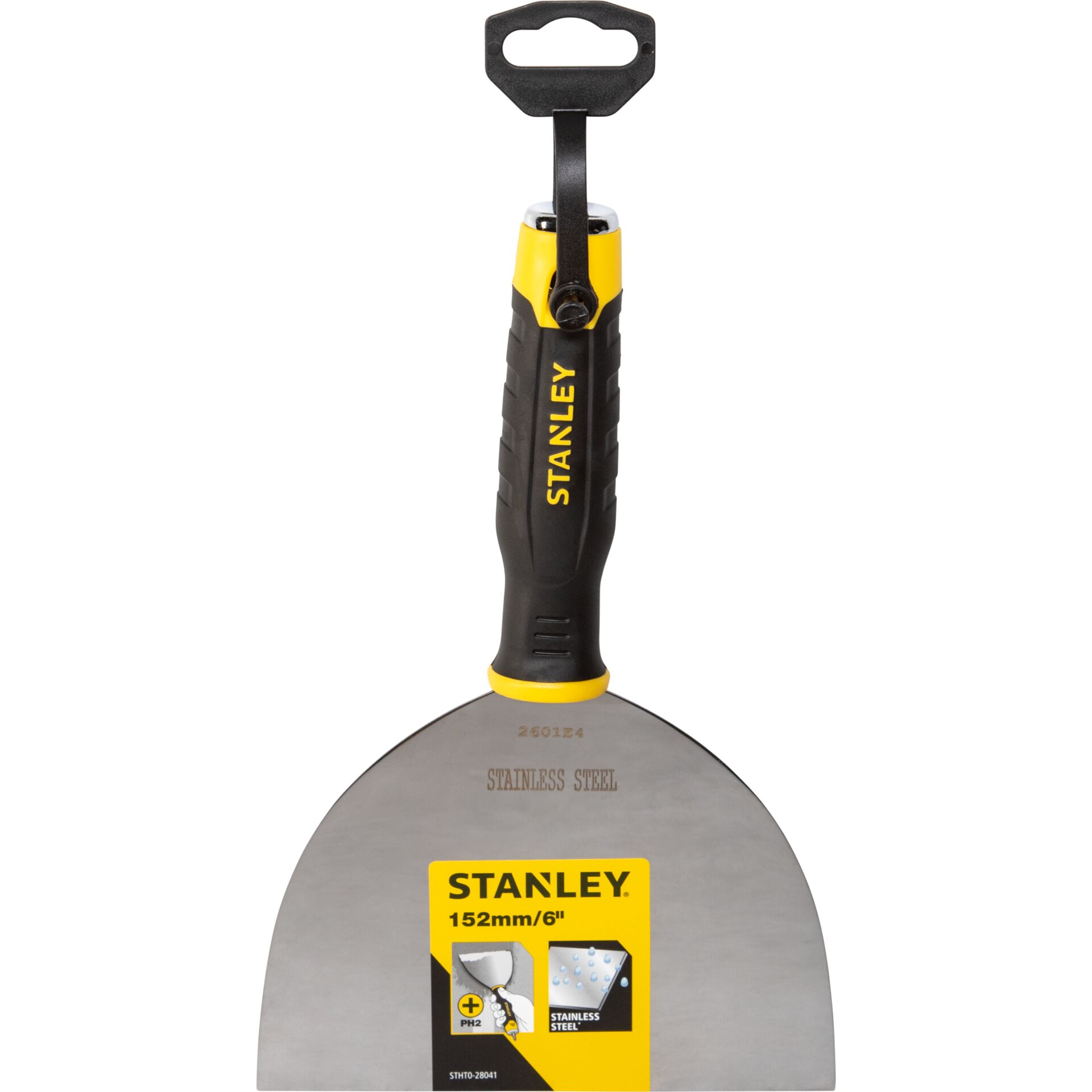 Stukwerkerspachtel, Spachtel, Schaufelspachtel, Küchenwerkzeug, Werkzeughandgriff, Meissel, Schaufel, Stahl, Stahlschaufel, Stanley