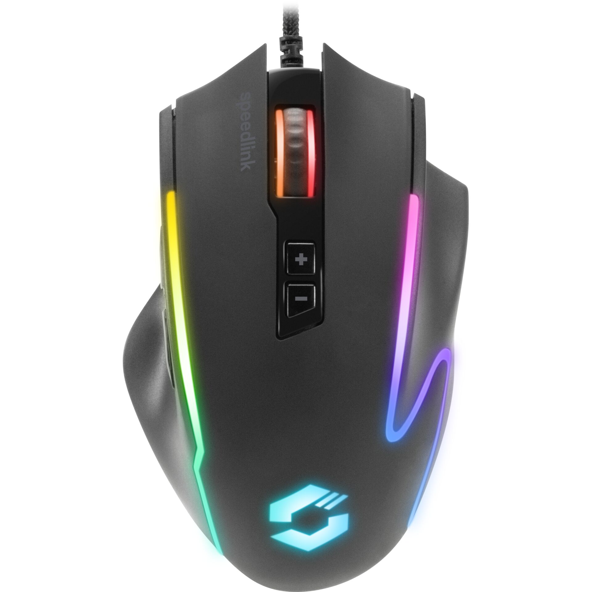 Gaming-Maus, RGB-Beleuchtung, Kabelgebunden, Ergonomisch, DPI-Tasten