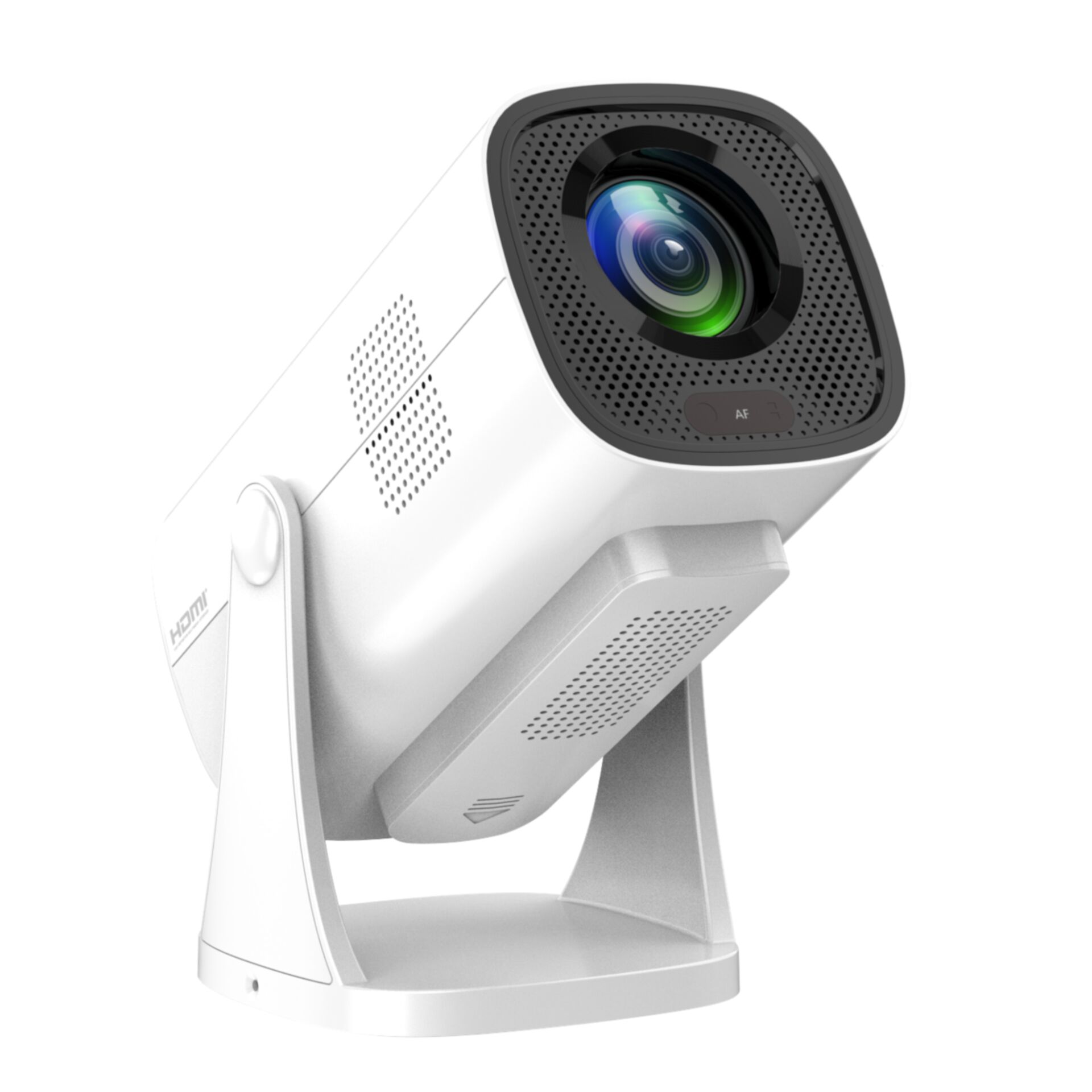 Projektor, Tragbarer Beamer, Full-HD, Kein Banner, Lichtkegel