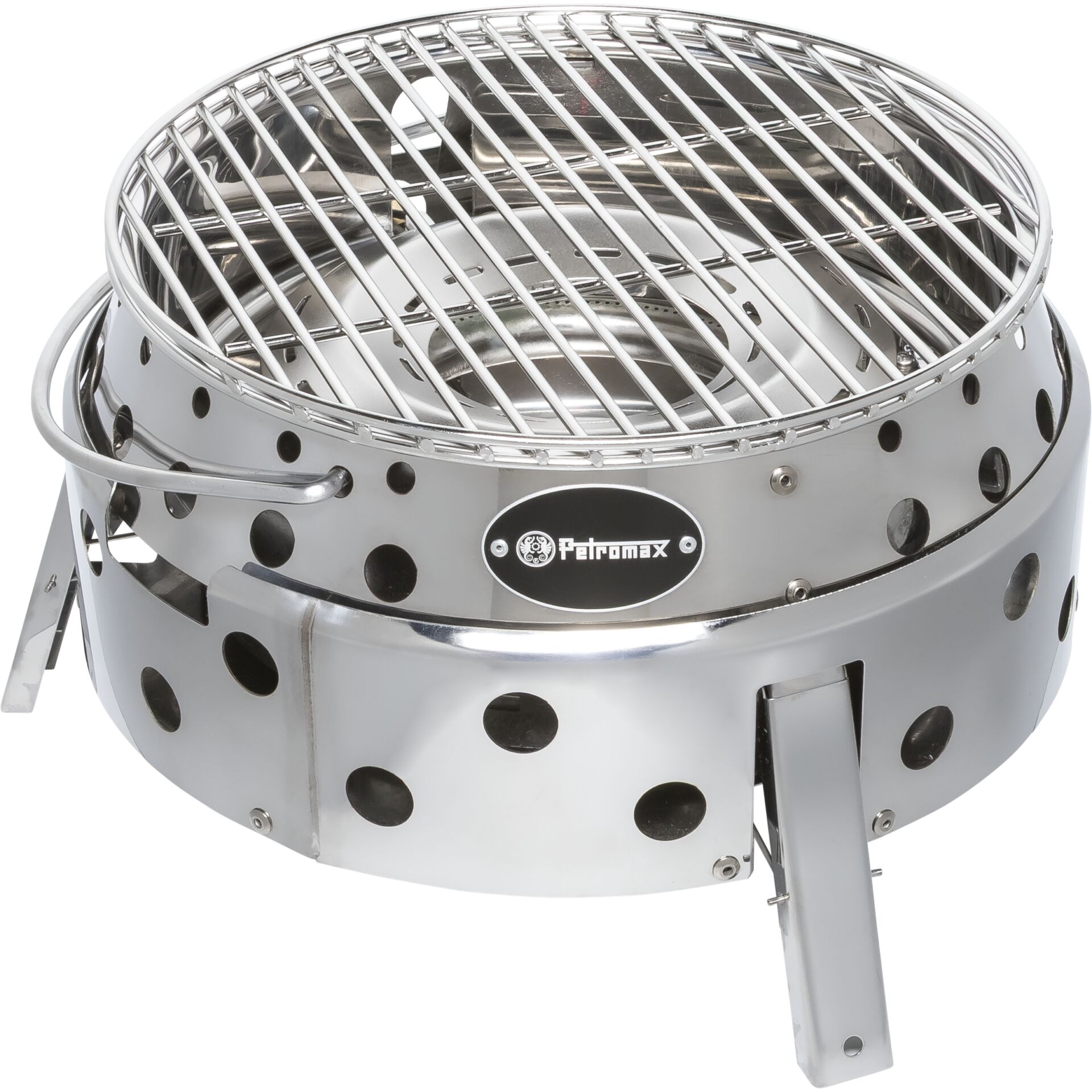 Grill, Rost, Kohlegrill, Tischgrill, Chromstahl