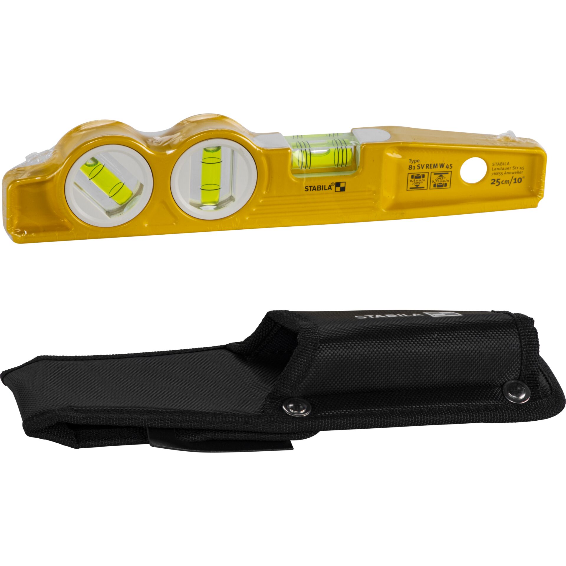 Level, Wasserwaage, Gelb, Werkzeug, Etui