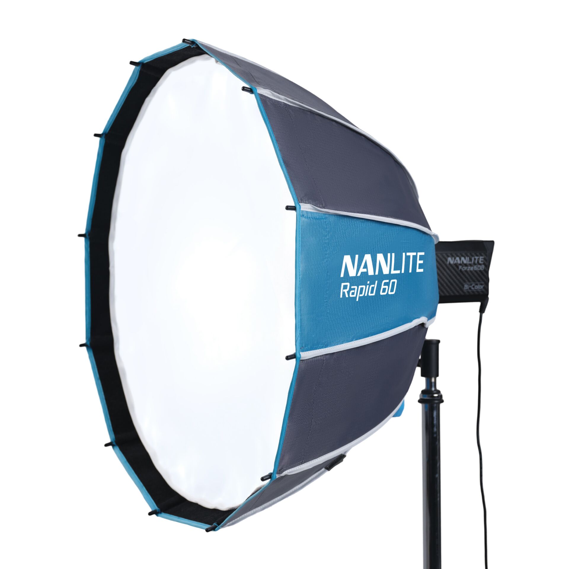 Softbox, Fotolicht, 60cm, Blau, Softbox-Vergrößerung