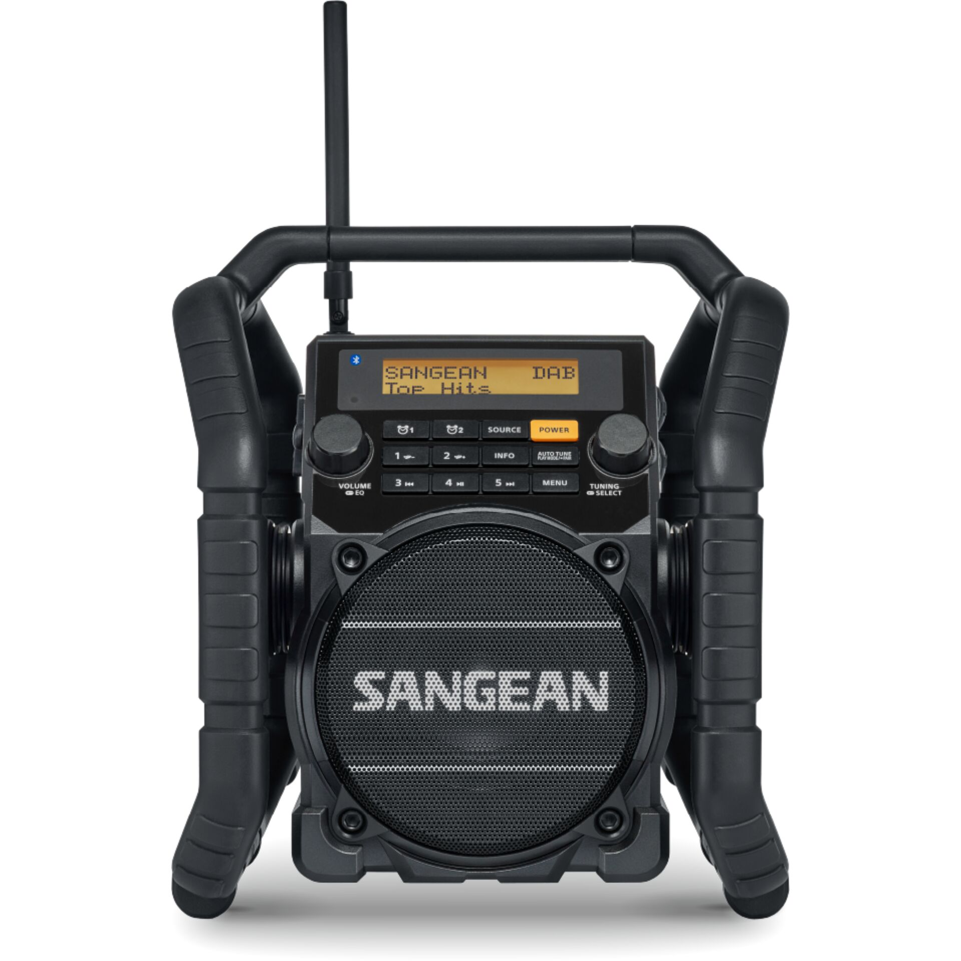 Radio, Taschenempfänger, Sangean DAB, Tragbares Radio, Bluetooth