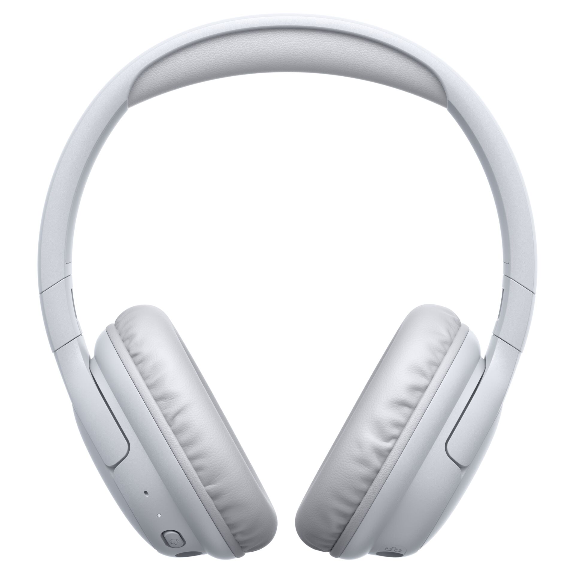 Kopfhörer, Over-Ear, weiße Farbe, Kabellos, Bequemes Leder